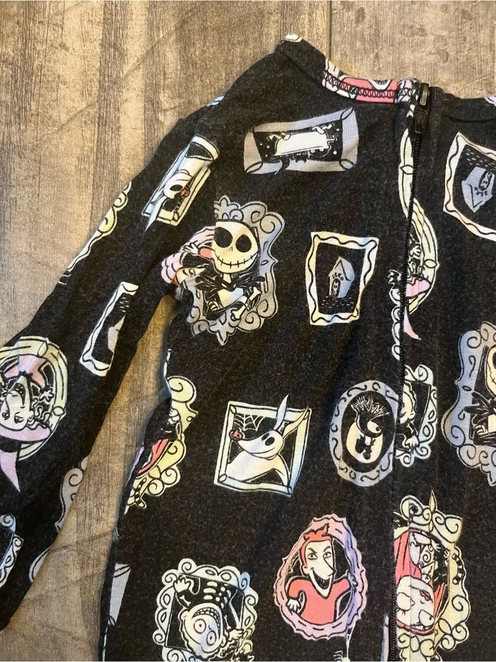 Disney Baby Nightmare Before Christmas Bamboo Sleeper 3-6M Jack Sally Halloween